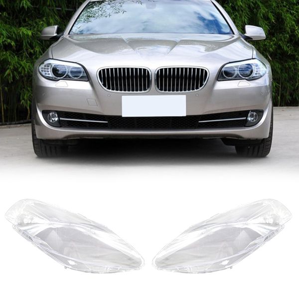 

car headlamp cover headlight glass lampshade headlamp shell lens covers for f10 lci f18 528i 530i 535i 2010-2014