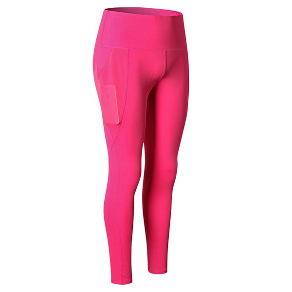 

running pants women's fitness trousers mesh pockets yoga training tight elastic quick-drying sports high leggings, Black;blue