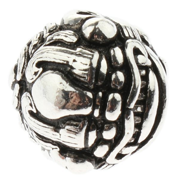 

1 piece silver diy brave troops loose spacer bead for jewelry making made of sterling silver, Bronze;silver