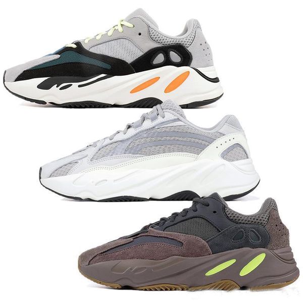 

700 wave runner mauve inertia running shoes kanye west designers shoes men women 700 geode static sports seankers size 36-48