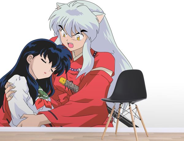 

self-adhesive] 3d inuyasha 549753 japan anime wall paper mural wall print decal murals