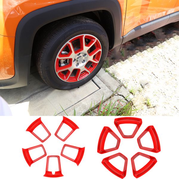 

рама abs автомобиль красный ступица украшение накладку jeep renegade 2019 up полный комплект внешние аксессуары