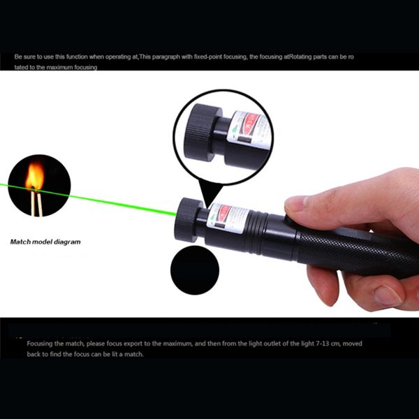 

2pcs green light laser pen 500 meters laser light device 50mw star laser pen flashlight has 4 colors to choose from