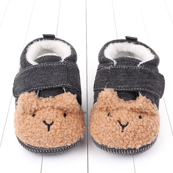 

new toddler first walkers baby shoes girls boys warm breathable anti-slip casual cartoon sneakers soft soled walking shoes