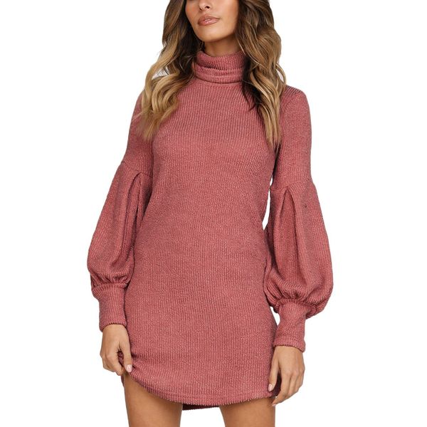 

women sweater long sleeve turtleneck knitting long sweater jumper solid sueter mujer invierno 2019 d90703, White;black