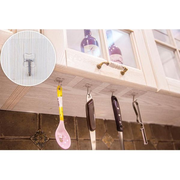

strong home kitchen hooks transparent suction cup sucker wall hooks hanger for kitchen bathroom wholesale price