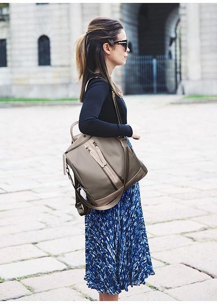 

2020 bag women's new backpack oxford cloth zipper simple fashion backpack