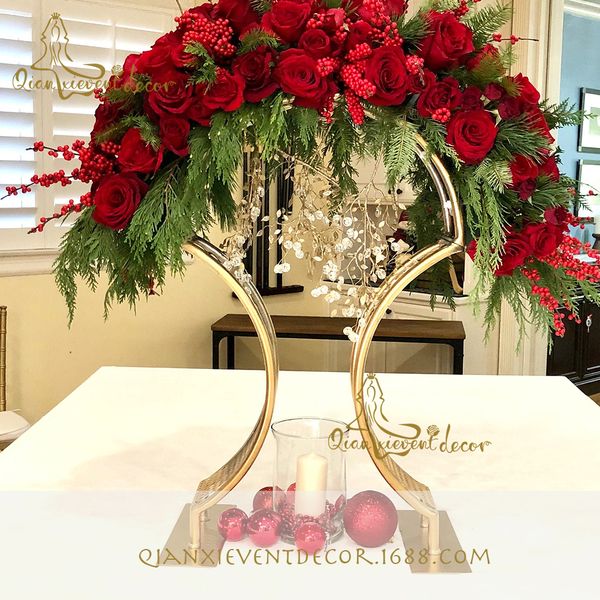 

metal wedding arch-32" wedding arch table decor-arch stand for floral arrangement centerpiece statement-wedding backdrop table arch-cus