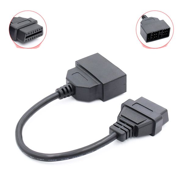 

for 22pin to obdii 16pin female connector adapter cable dlc lead for 17 pin female to obd2 16 pin high quality