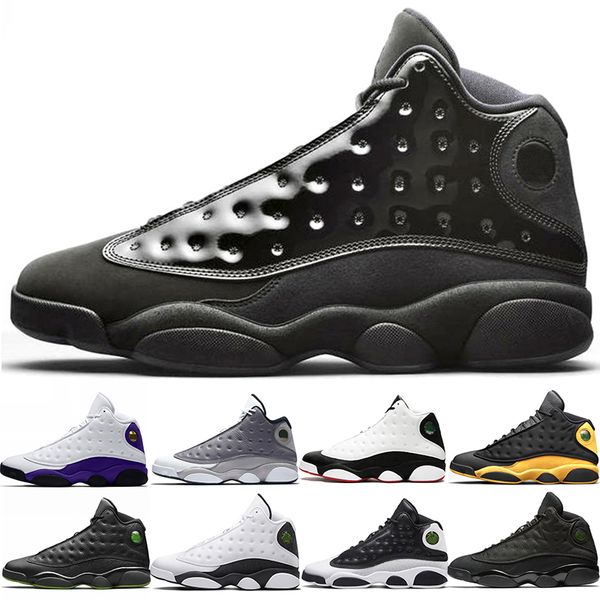 

New 13 13s Men Basketball Shoes Cap And Gown Rivals Atmosphere Grey Mens Trainer Sports Athletic Sneakers Size 41-47 Online Sale