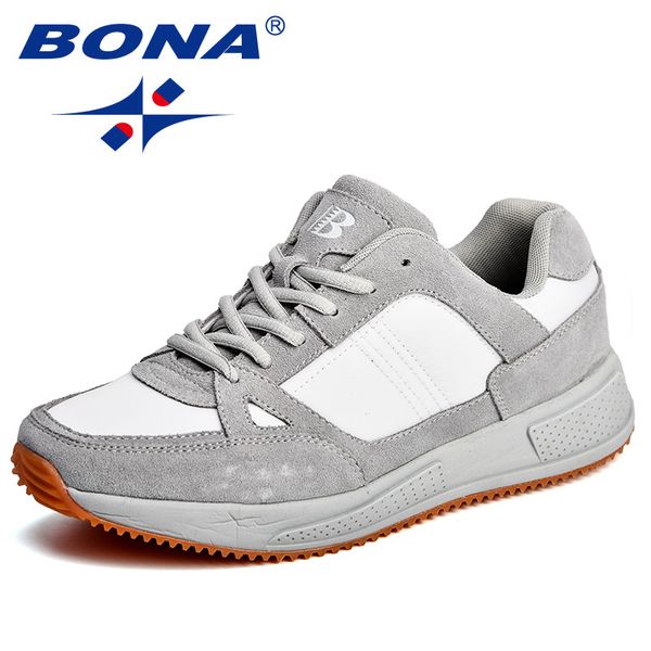 

bona new arrival classics style men running shoes suede mesh men athletic shoes outdoor jogging comfortable ing