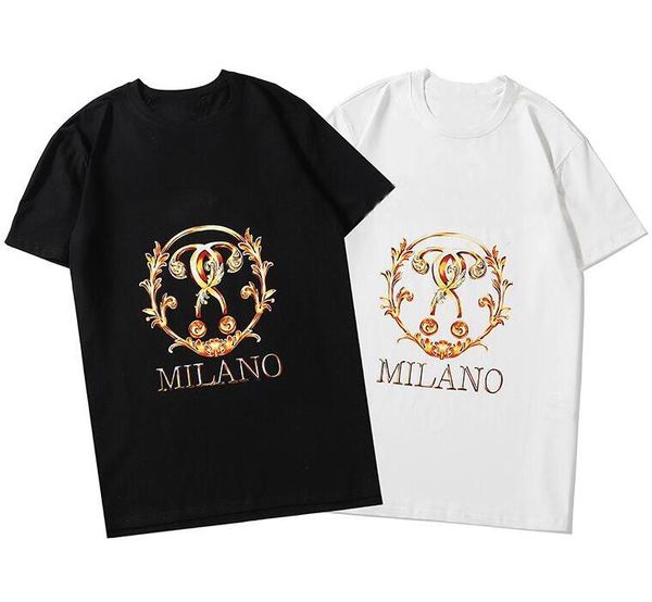 

new paris brand clothes mens designer tshirts summer short sleeve men t-shirts with letters luxury women clothing s-2xl optional, White;black