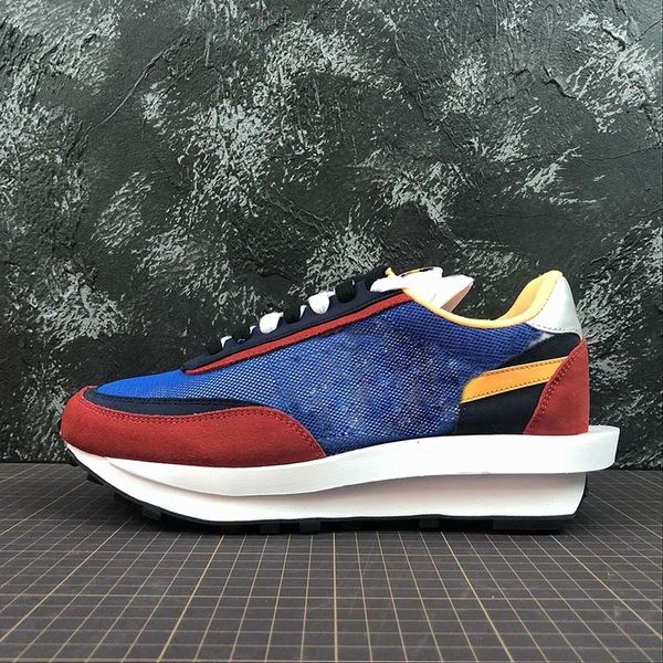 

новый undercover x sacai ldv вафельный синий зеленый спортивная обувь для мужчин женщин мода кроссовки черный белый кемпинг пешие прогулки б