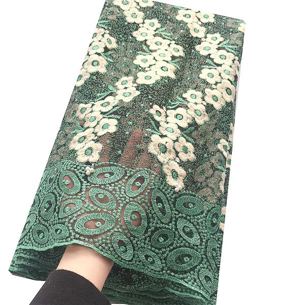 

бисером нигерии кружева материал 2020 зеленый гипюр французский шнурок ткани оранжевый африканская свадьба кружевной ткани с камнями, Black;white