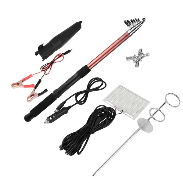 

12v 48w led rod lamp car light with remote controller for outdoor camping