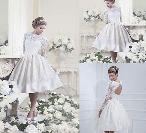 

women long sleeve prom ball gown lace wedding mini dress, Black;gray