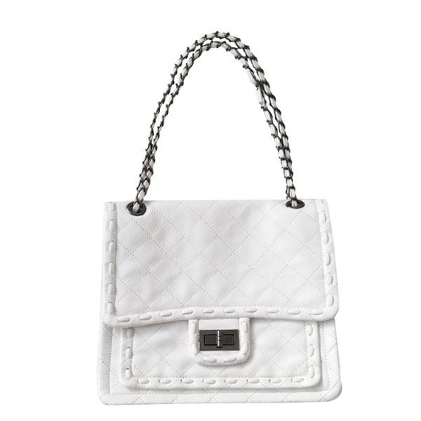 

designer luxury shoulder bag chain bags new hand-held messenger women's bag with woven shoulder bags fashion pure color