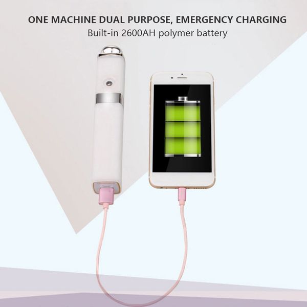 

usb portable facial moisturizing nebulizer nano mist sprayer steamer machine mini face spray for face skin care office travel