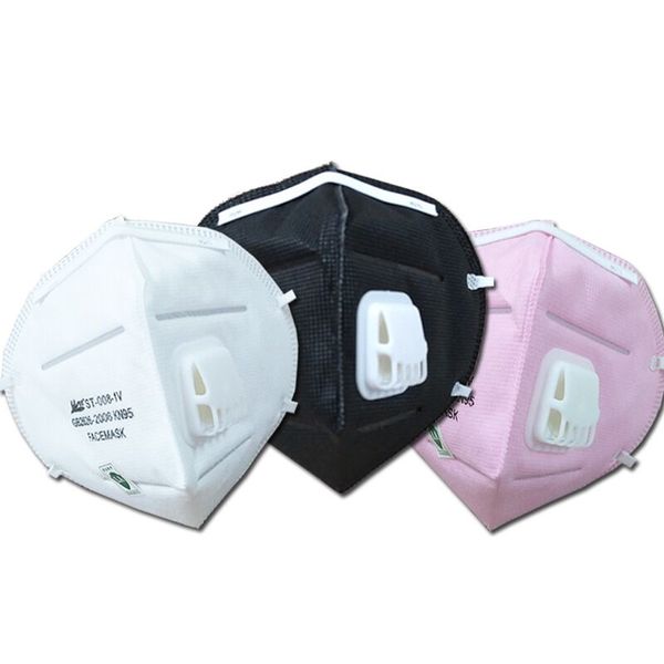 

kn95 face mask breathing air valve mouth mask anti dust fog haze non woven n95 face masks flu mask