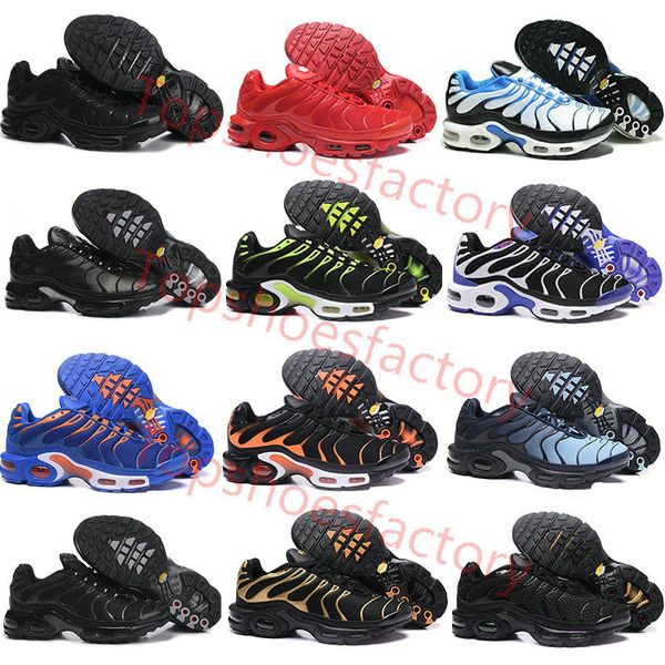 

2019 2020 mens tn running shoes basket requin breathable mesh chaussures homme noir zapatillae tn shoes 36-46
