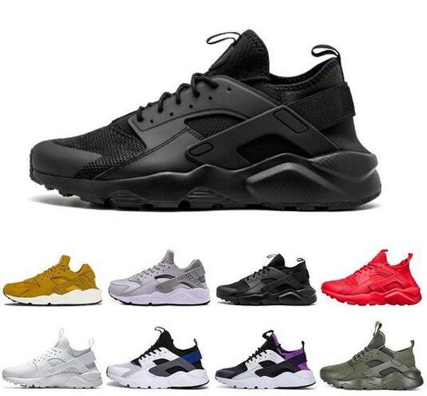

2019 huarache 4 men women running shoes all white huaraches 3 zapatos ultra breathe huaraches mens trainers hurache 2 se sports sneakers