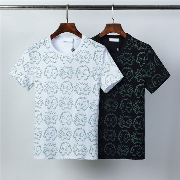 

2020 ss new arrival clothing men's t-shirts print tees short sleeve -3xl, White