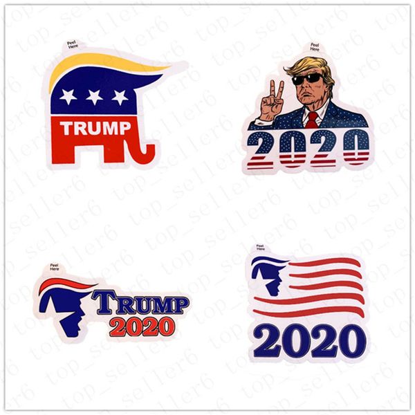 

donald trump notebook sticker 2020 us american president election trump paster trump adhesive stickers for kids gift toy d52217, Blue