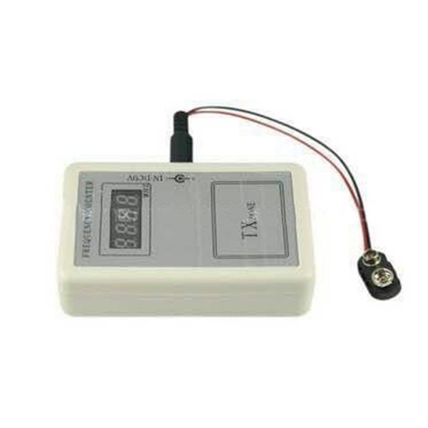 

dc7.5v-10v remote control wireless frequency meter counter for car auto key remote control detector cymometer power supply cable