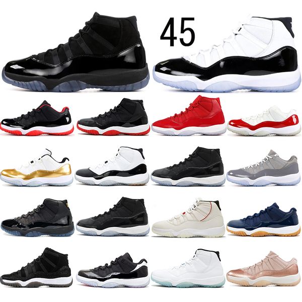 

with socks concord high 45 11 xi 11s cap and gown prm heiress chicago platinum tint space jams men basketball shoes sports sneaker