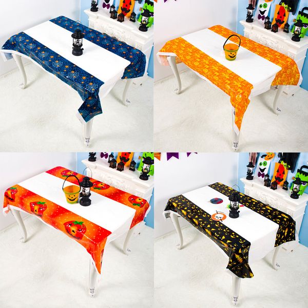 

halloween spider round web tablecloth er covers fireplace table party scarf black table runners event party supplies decor