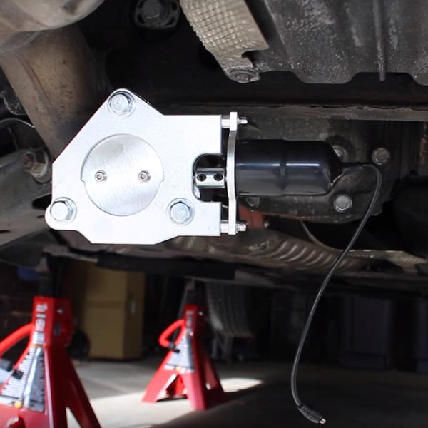 

electric switch cut out valve electronic automobiles remote control exhaust pipe metal car voice change with cap accessories