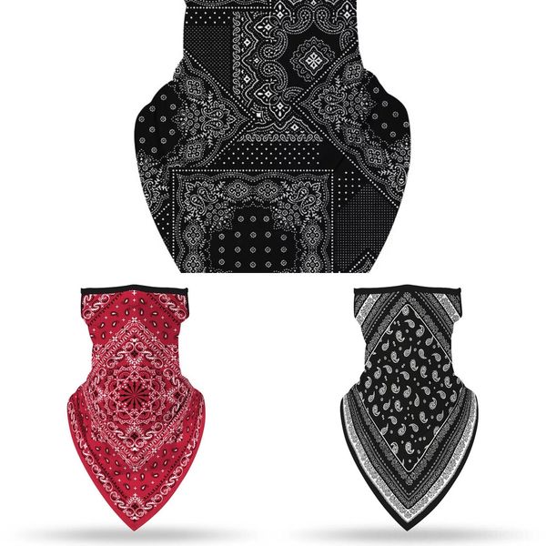

xojjy scarf seamless magic headband joker skull skeleton bandana army tube neck warmer face mask 3d bicycle sport head headwear scarf, Black