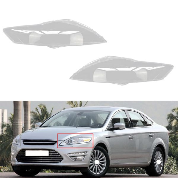 

car front headlight headlamp cover headlamp clear lens shell cover replacement for mondeo 2007-2012