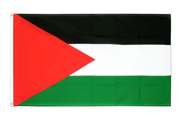 100% poliestere 3 x 5 ft 90x150 cm PLE PS Palestina Flag all'ingrosso Prezzo di fabbrica 0417A