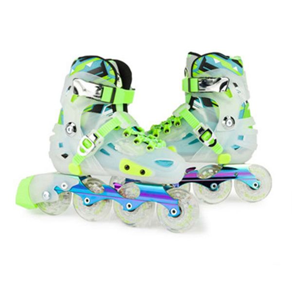 

eur size 29-32 33-36 adjustable children inline skates 3-10 years old kids roller skating shoes slalom skating patines