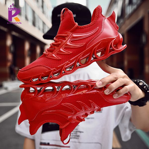 

2020 new outdoor men running for men jogging walking sports shoes high-quality lace-up athietic breathable blade sneakers