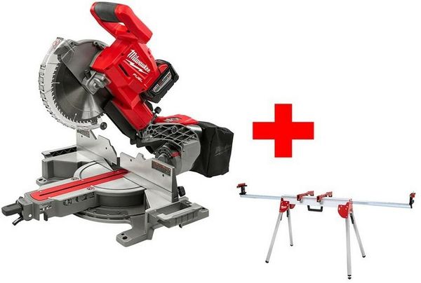 

Milwaukee liding compound miter aw kit 18 v li ion bru hle cordle 10 in 11