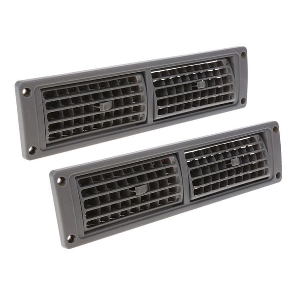 

2pcs universal a/c air vent outlet grill for car yacht rv marine boat
