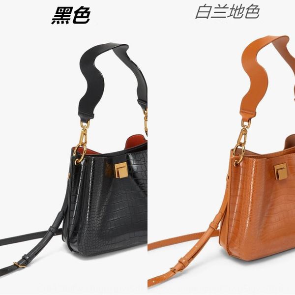 

seasonal wave strap bucket bag 50270438-1 shoulder strap shoulder bag female
