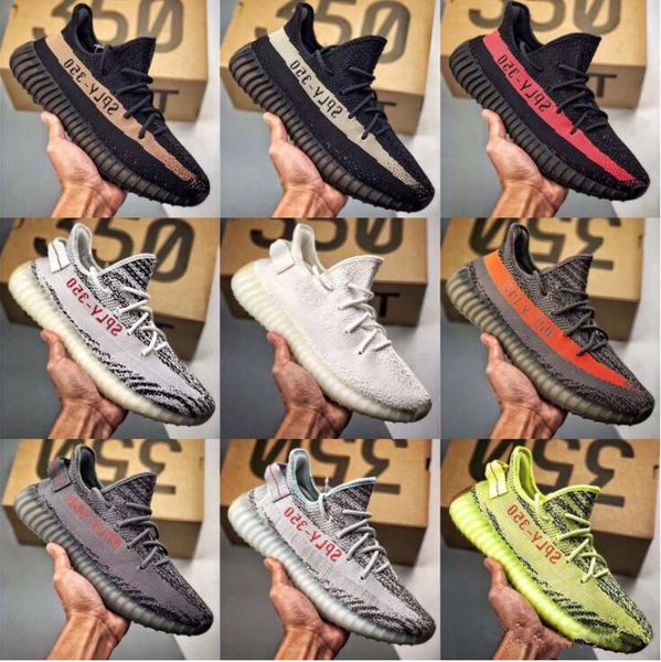 

2020 Hot Kanye Boost West спортивные кроссовки Мужчины Женщины кроссовки Yeezy Yeezys Yezzy Yezzys 350 V2 EUR 36-46