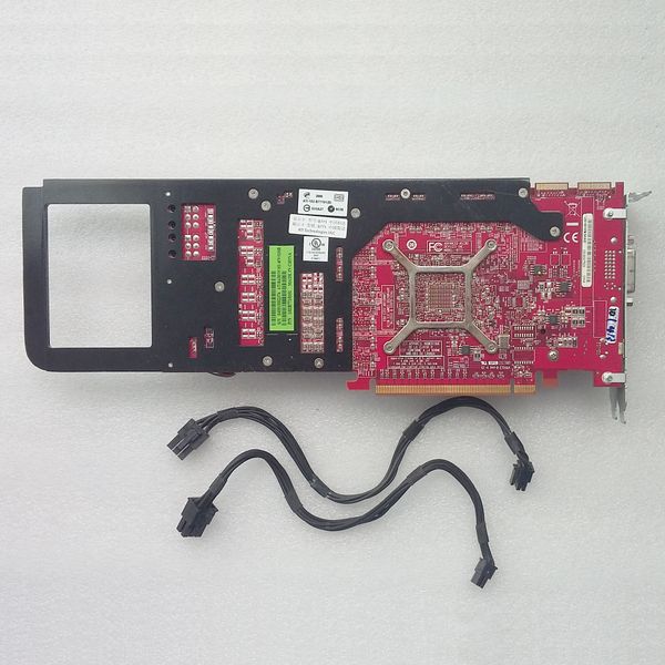 

630-9854 / t0039 mc742zm b771 radeon hd 4870 512m для pro a1186 ma356 ma970, a1289 mc561, с 2x кабель питания