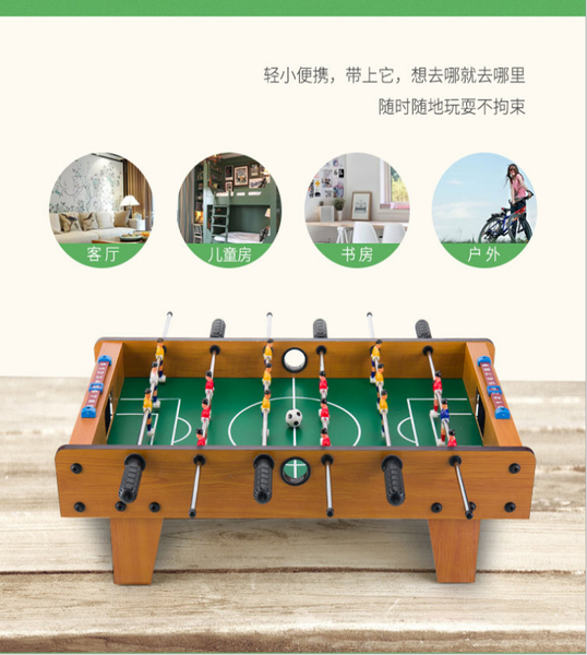 

wooden children tablefoosball table football machine double christmas gift toy boy entertainment bar games table 51cm#ood