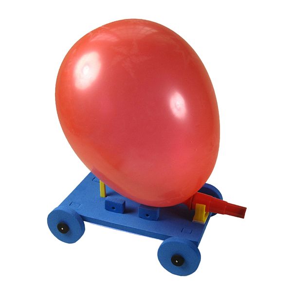 

eva balloon car vehicle diy assembly model toy kit c035