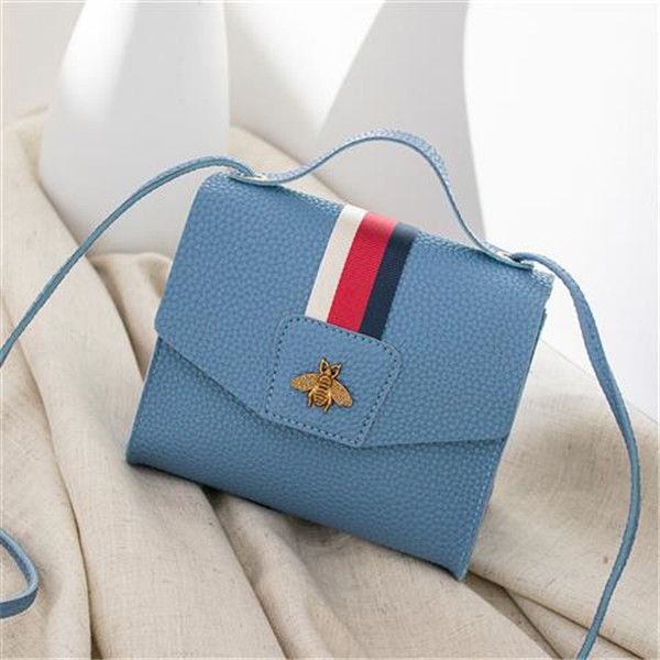

bags women 2019 new winter fashion simple tote bag shoulder bags girl messenger small square bag, Blue;gray