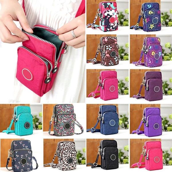 

colorful cellphone bag fashion daily use card holder small summer shoulder bag for women wallets crossbody handbag messenger