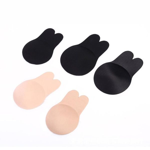 

invisible chest lift tape is covered in stickers for women bras chest stickers adhesive nipple bra covers bikinis nipple bra, Black;white