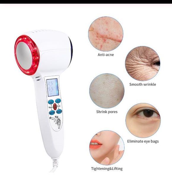 

device cold hammer cryotherapy blue pn acne treatment lifting rejuvenation facial machine skin beauty massager