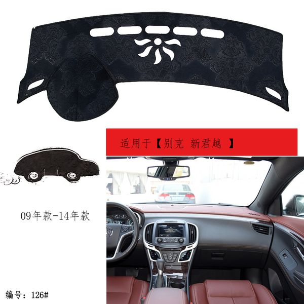 

tommia for lacrosse 09-14 dashboard pad cover dash mat anti-sun velvet instrument