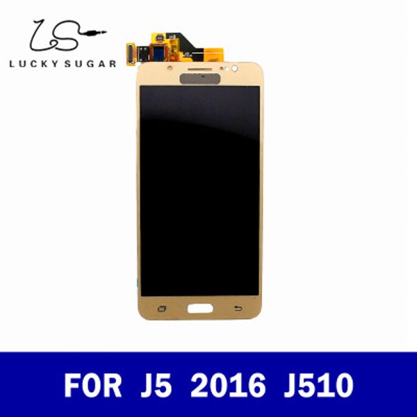 

Новый J5 LCD + Сенсорный Экран Для Samsung Galaxy J5 2016 J510FN J510F J510G J510Y J510 ЖК-Дисплей Может Регу