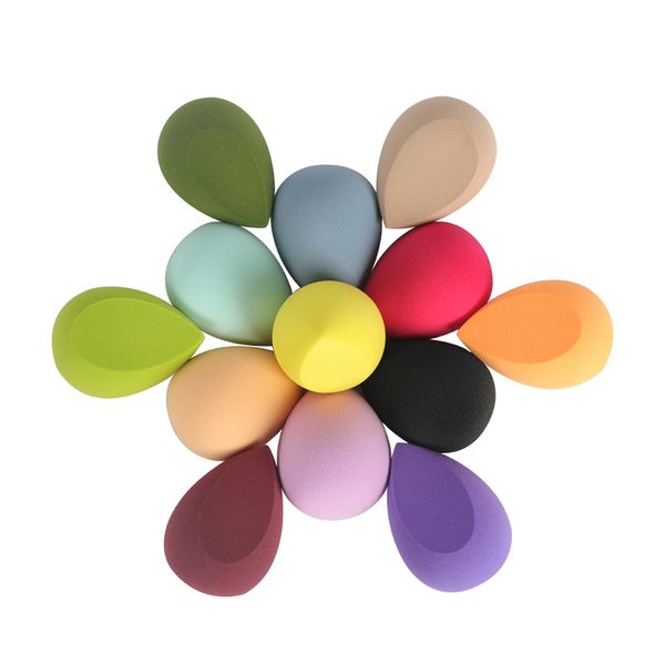 

1pc water drop shape cosmetic puff makeup sponge blending face flawless foundation cream blending cosmetic powder puff drop ship